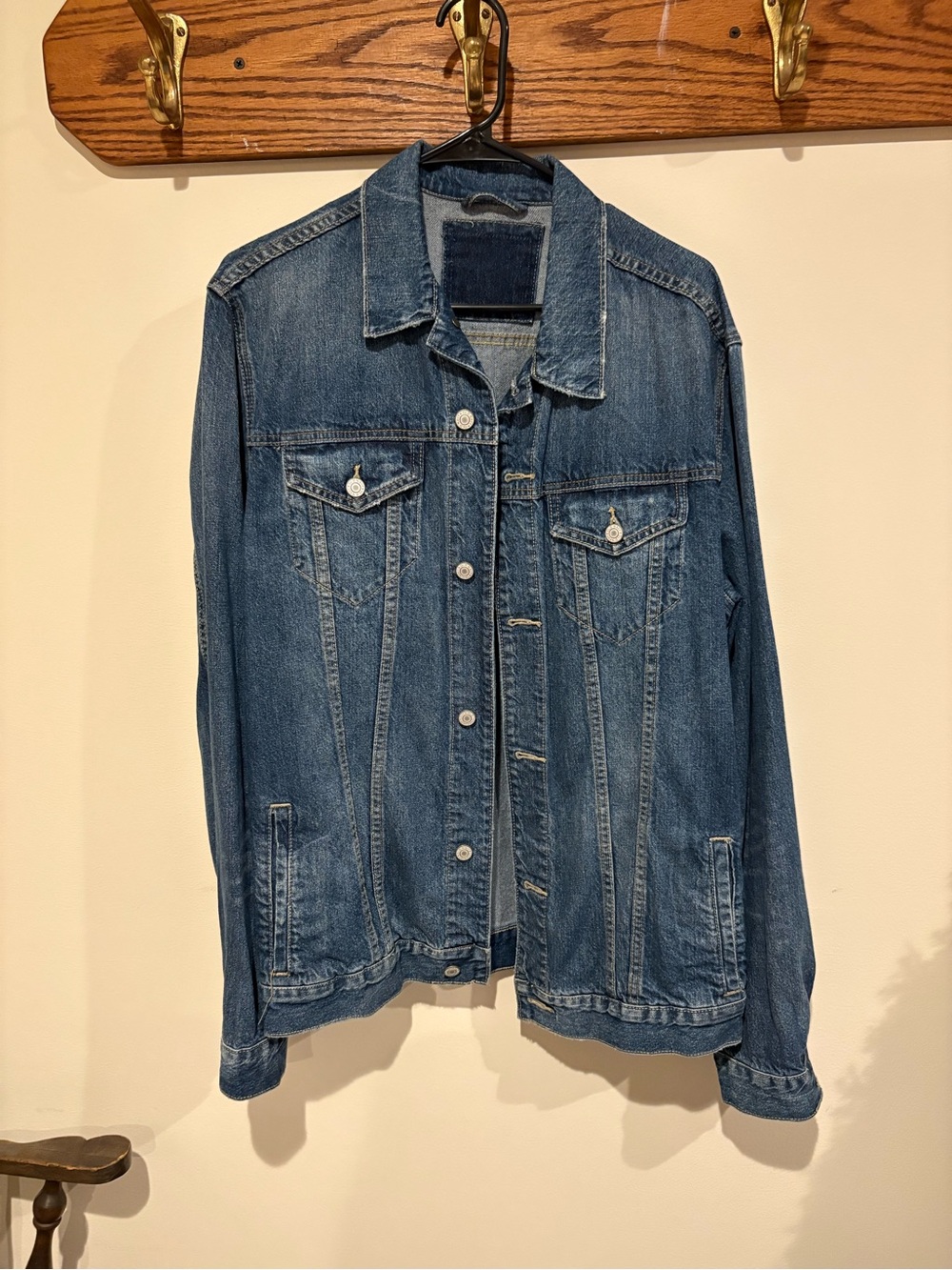 Old Navy Medium Blue Denim Jean Jacket
